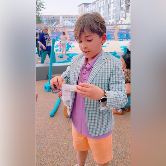 Blazer Multicolor Checkered Blazer